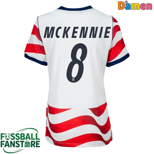 Vereinigte Staaten Weston McKennie #8 Replik Heimtrikot Damen WM 2026 Kurzarm